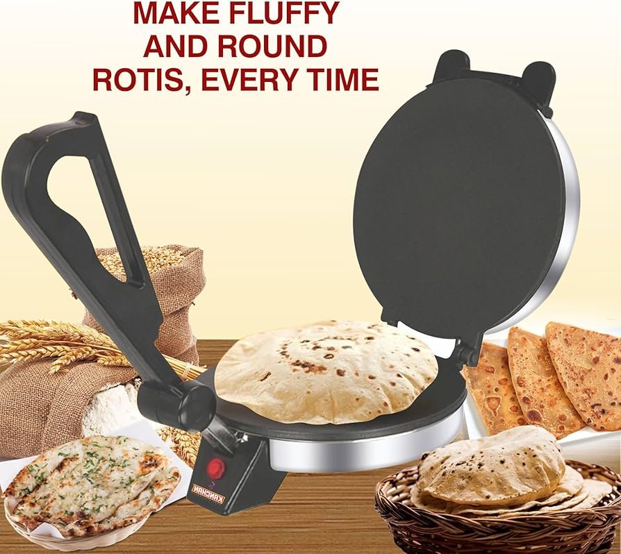 SMALL TABLE TOP ROTI MACHINE